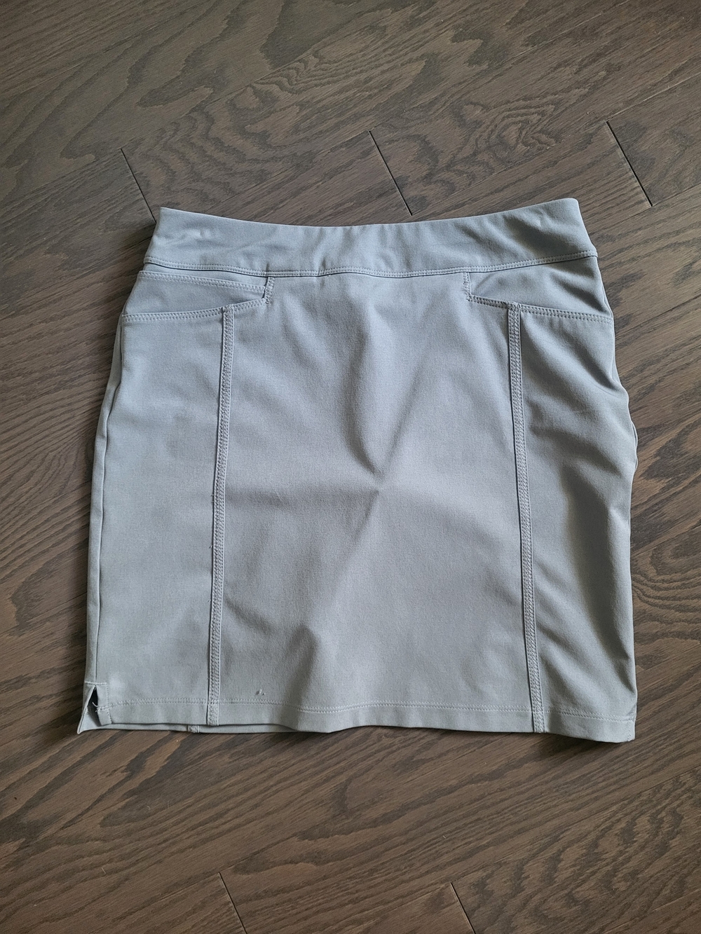 adidas Light Gray Golf Skort